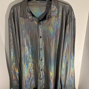 Men's Iridescent Dress Shirt